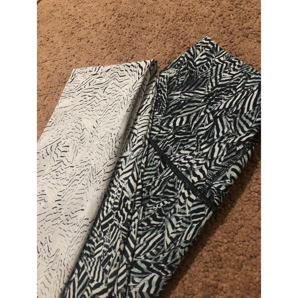 RARE Lululemon Wunder Under Nulux Dazzle Hi-Rise 28” Size 4 - Picture 8 of 14